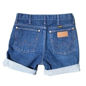 Vintage Wrangler Rolled Cuff Denim Short